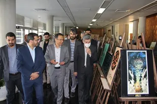 افتتاح نمایشگاه آثار گنکره جهانی حضرت محمد (ص) در سازمان اسناد و کتابخانه ملی منطقه جنوب کشور