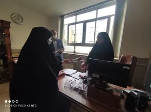 تقدیر شورای حوزه بسیج دانش آموزی کوثر شاهرود از کارکنان مدیریت آموزش و پرورش