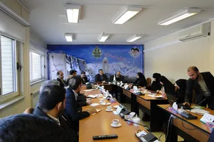 نشست بصیرتی سردار ابوحمزه با کارکنان بانک کشاورزی همدان
