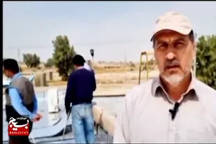 کارجهادي گروه جهادي ظفردرشهرستان هامون/دانش آموزان دبستان خاتم الانبیا روستای بندهی در تعطیلات نوروز جهادگران هستند