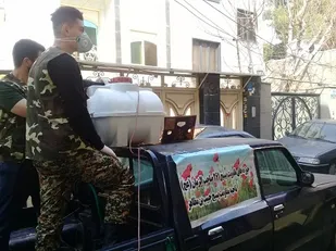 حرکت جهادی بسیجیان ناحیه مقاومت بسیج حبیب بن مظاهر