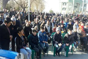 همایش پیاده&zwnj;روی به مناسبت روز شهدا در ملایر برگزار شد