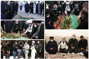 تجلیل از مقام شهید مدافع وطن در جونقان