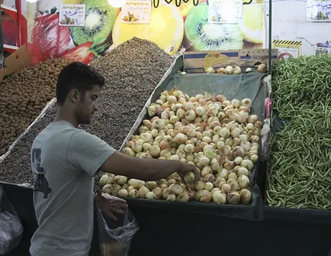 «دوربین بسیج» از وضعیت آشفته بازار پیاز گزارش می‌دهد/ طعنه های پیاز به موز و انبه