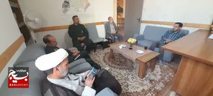سرکشی مسئول دفتر نمایندگی، ولی فقیه در سپاه ناحیه شاهرود از حوزه&zwnj;های مقاومت