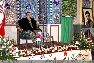 مراسم بزرگداشت دومین سالگرد شهید سردار سلیمانی و شهید قربانی در بهاباد