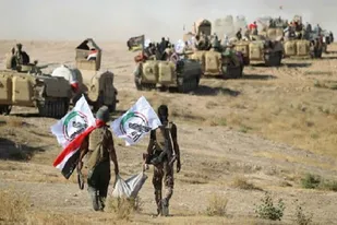 عملیات امنیتی حشد شعبی در استان الانبار عراق
