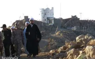 مسئول دفتر نمایندگی ولی فقیه سپاه استان کرمانشاه از پایگاه های مرزی بازدید کرد