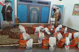 برگزاری مرحله چهارم رزمایش کمک مومنانه حوزه امام مهدی(عج) بابانظر