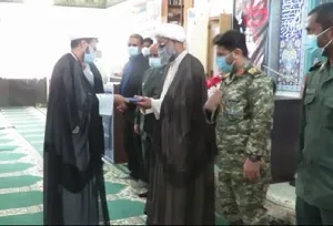 معرفی مسئول دفتر نمایندگی ولی فقیه در تیپ امام سجاد (ع) بوموسی