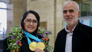 قهرمان پاراتیراندازی: دختران ایرانی حسرت را بر دل خارجی&zwnj;ها گذاشتند