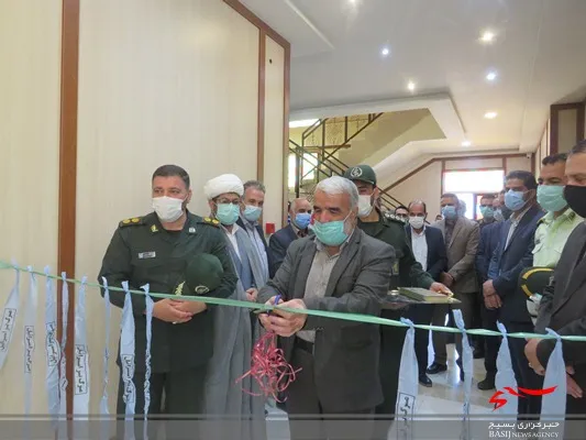 افتتاح نمایشگاه هفته دفاع مقدس خوانسار