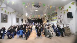 گردهمایی فعالان فضای فضای مجازی ناحیه صادق(ع) با حضور فرمانده ناحیه امام صادق جناب سرهنگ نصر