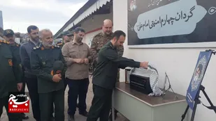 گزارش تصویری |آیین رونمایی اولین نمونه محافظ هوشمند باطری وسایل نقلیه موتوری یگان های بسیج ناحیه مرکزی رشت
