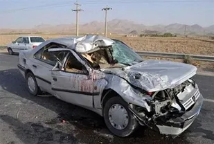 ۱۰ مصدوم  به جا مانده در تصادف میان پژو و پراید