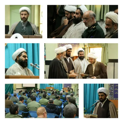 مراسم تکریم و معارفه مسئول بسیج طلاب و روحانیون استان مرکزی برگزار شد