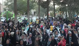 همایش گرامیداشت روز عفاف و حجاب همراه با همایش خانواده در یزدانشهر برگزار شد