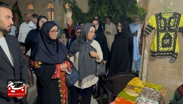 از سوزن‌دوزی بلوچی تا جاذبه‌های دریایی؛ نمایشگاه گردشگری چابهار افتتاح شد