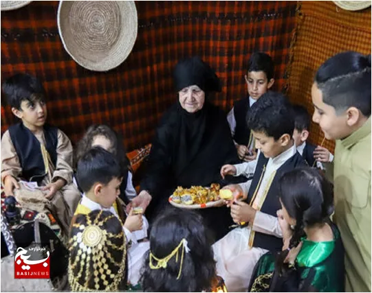 شادمانی خوزستانی ها در میلاد امام حسن مجتبی (ع) و برپایی گرگیعان