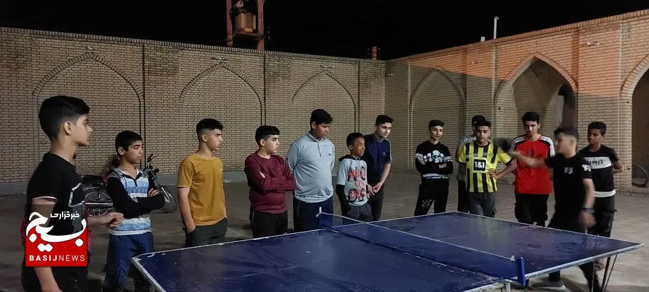 برگزاری مسابقات پینگ پنگ باهدف صلح و دوستی در گتوند