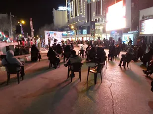 برگزاری جشن شاد شب پیروزی انقلاب اسلامی در شاهرود+ تصاویر