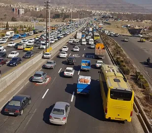 ثبت هشت میلیون و ۷۴۰ هزار تردد وسایل نقلیه در ایلام