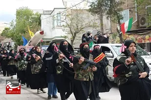 برگزاری همایش مقتدرانه بانوان جانفدا در بهار