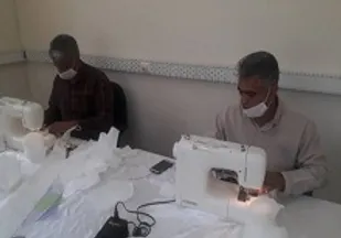 تولید روزانه 50ماسک در دانشگاه آزاد زاهدان