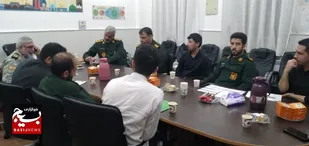 بازدید سردار بادفر از حوزه&zwnj;ها و پایگاه&zwnj;های تابعه ناحیه بسیج امام رضا(ع) قم