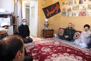بازدید مسئول نمایندگی ولی فقیه سپاه استان از حوزه بسیج طلاب شاهرود