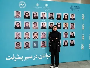 درخشش بانوی فعال فرهنگی مهران در رقابت&zwnj;های استانی