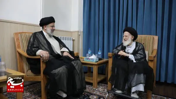 دیدار رئیس جمهور با آیت‌الله شبیری زنجانی