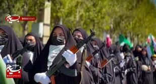 اجتماع دختران و بانوان مسلح شهر محمود آباد نمونه