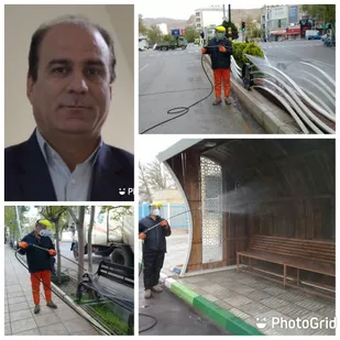 ضد عفونی مبلمان شهری شاهرود بصورت روزانه ادامه دارد/بسیج امکانات شهری شاهرود