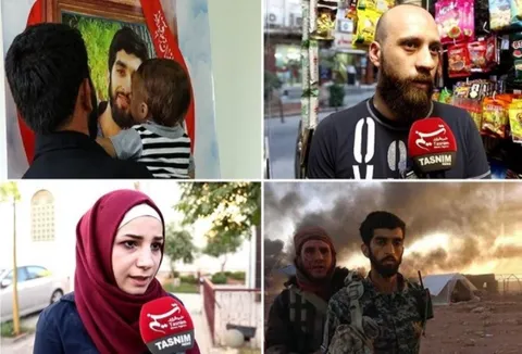 فیلم/ شهادت «محسن حججی» در نگاه مردم سوریه/بوسه‌های آخر یک شهید بر پای پدر و مادر