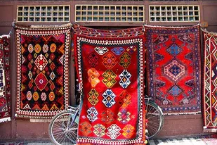 افتتاح کارگاه فطیرپزی و گلیم بافی