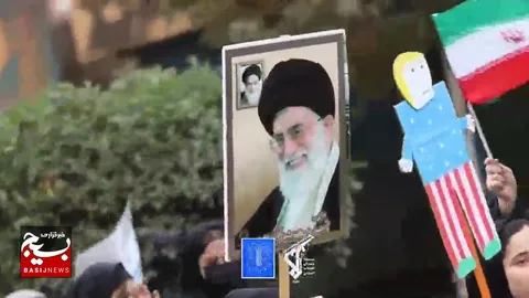 حماسه ی مردم ولایتمدار شهرستان ورامین در یوم اللّه سیزدهم آبان ماه