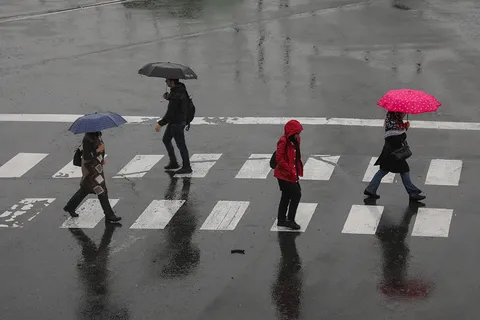 بارش باران در تهران