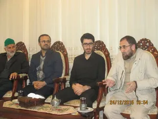 دیدار سردار باقر زاده با خانواده مرحوم محمد اتراچالی