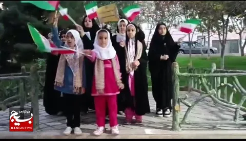 همنوایی دهه نودی‌های قمی برای کودکان مظلوم غزه