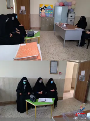 بازدید مسئولین بسیج دانش آموزی حوزه کوثر از مدارس طرح امیدان و شهید بهنام محمدی
