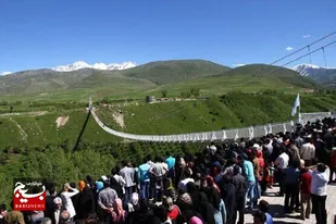 تمهید امکانات ویژه برای گردشگران نوروزی در پل معلق مشگین&zwnj;شهر