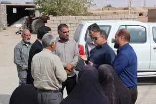 فرماندار میامی از چهار روستای بخش پل ابریشم بازدید کرد+تصاویر