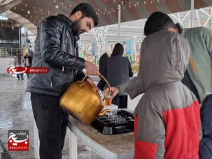 قرار هفتگی خادمین شهدا در گلزار شهدای زاهدان برگزار شد