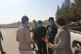 تجلیل از کارکنان سازمان آرامستان شهرستان یزد