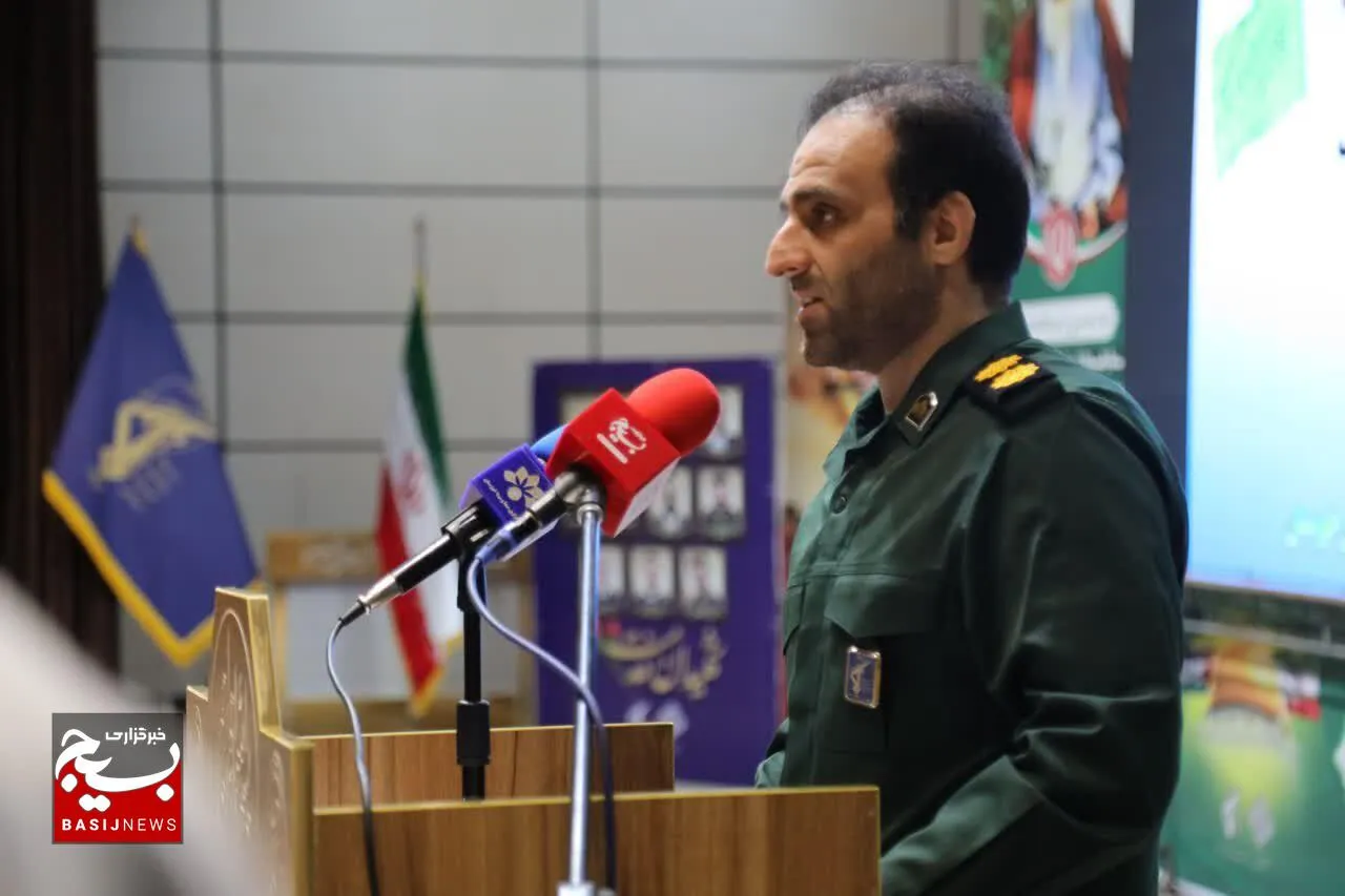 تجلیل و تشویق ۱۸۰ نفر از کارکنان سپاه حضرت ولیعصر (عج) خوزستان در جشنواره مالک اشتر