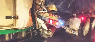 یک فوتی در تصادف تریلی با ایسوزو