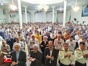 برگزاری باشکوه نماز عید سعید قربان در کاشمر