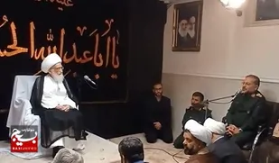 صحبت&zwnj;های سردار سلیمانی در محضر حضرت آیت الله نوری همدانی