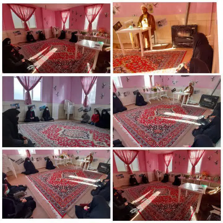 جلسه شرح و بررسی کتاب سه دقیقه در قیامت در پایگاه بسیج سمیه